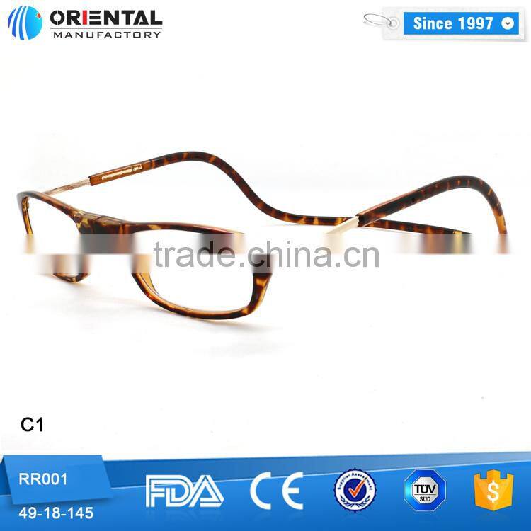 2016 High Quality Plastic Frames Magnetic Reading Glasses