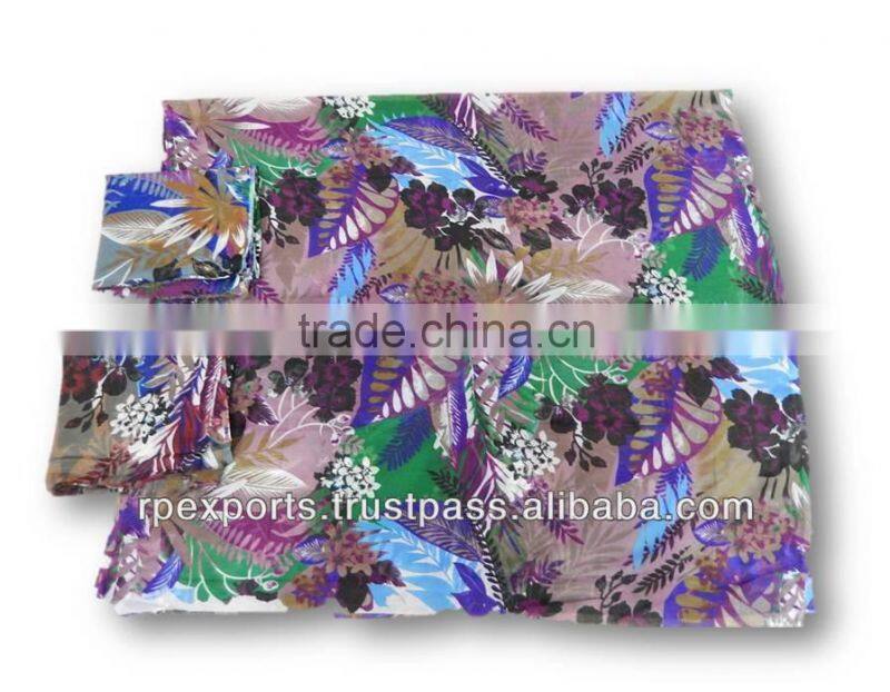New fancy poly spun scarves & shawls 2014 -2015