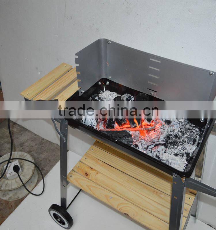 New Charcoal Grills Grill Type Black color compass flint fire starter