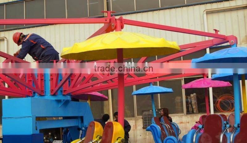 newest amusement park double flying rides / outdoor amusement rides