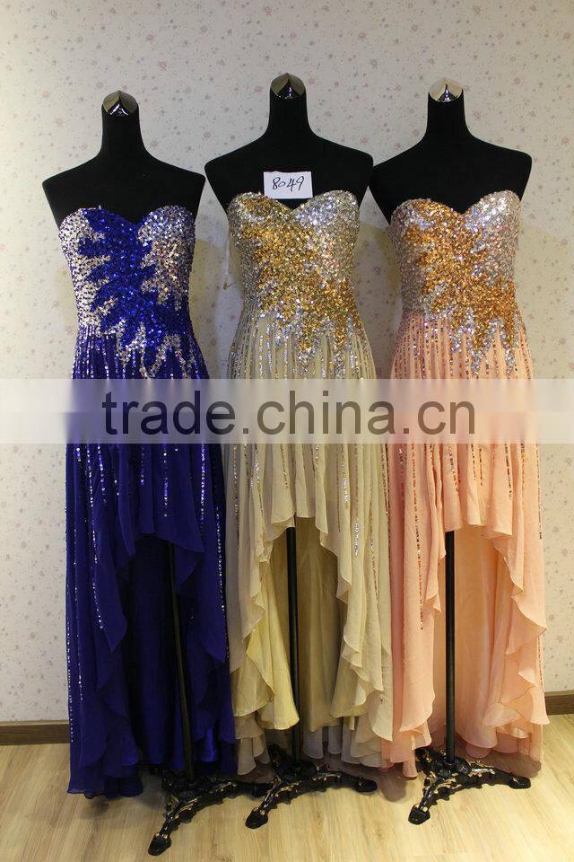 Corset bodice sexy evening dresses new style wedding guest dresses