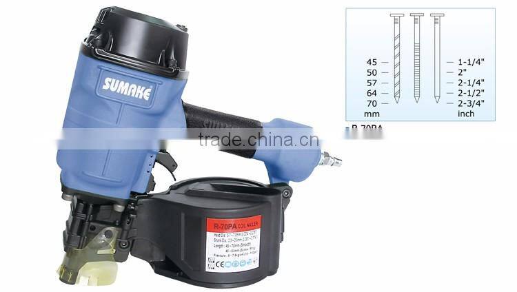 Pallet Construction Industrial Duplex Coil Nailer