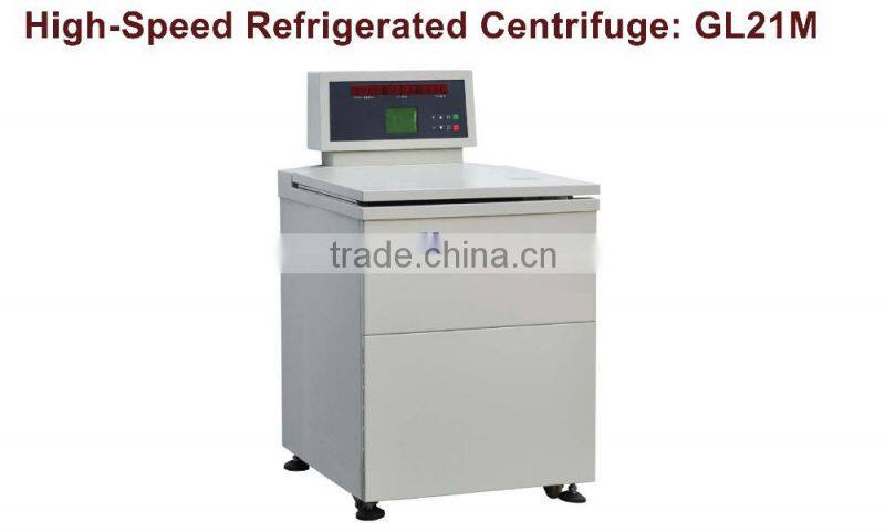 latest popular GL21M high speed refrigerated centrifuge machine