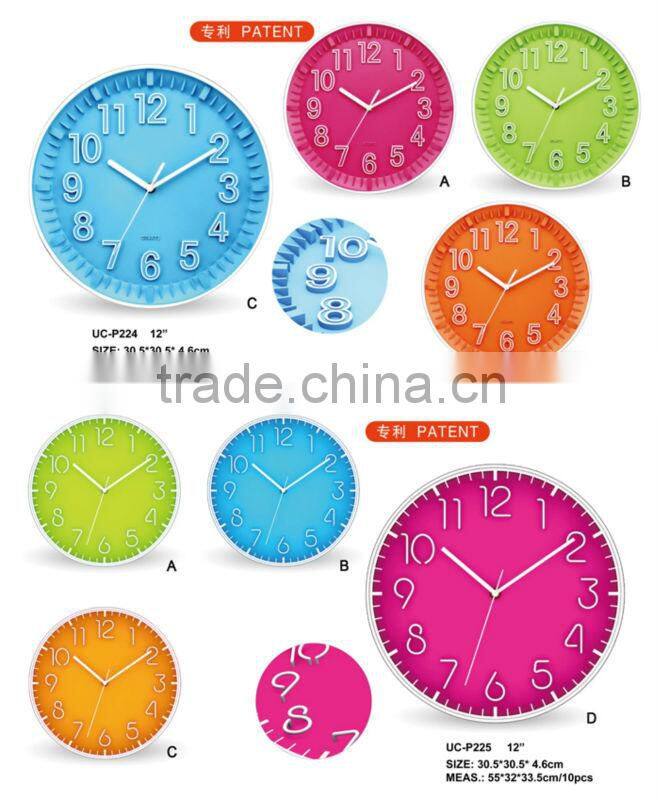 Custom unique oversized wall clocks