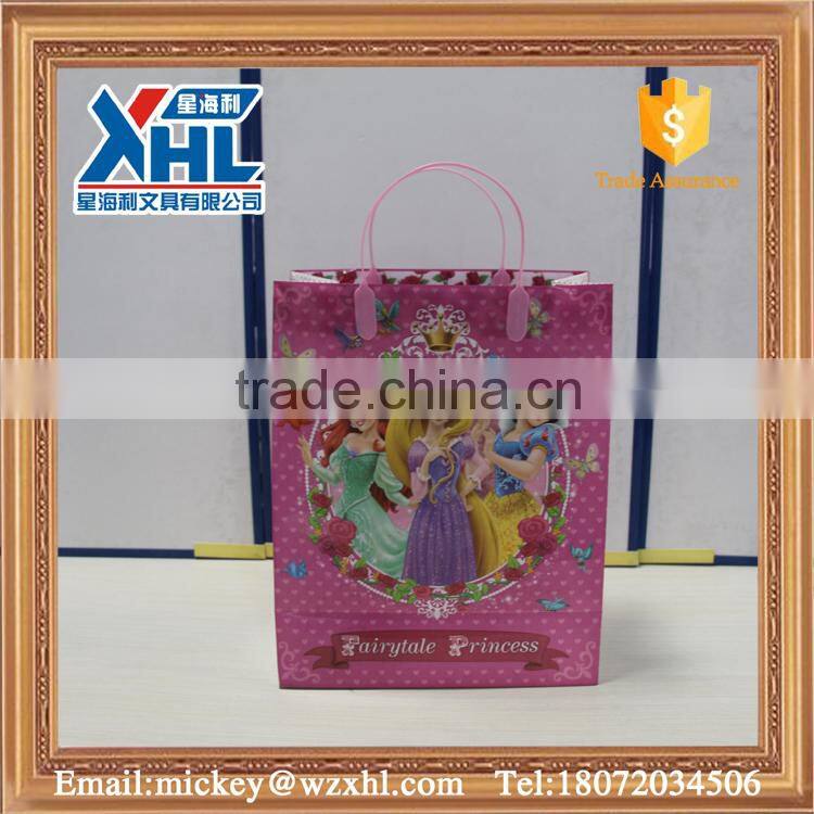 promotion full colorfull print gift shopping bag