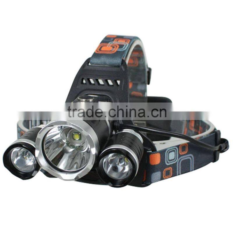 30W 5000 Lumens 3x XM-L T6 LED Head Torch / Headlamp Waterproof
