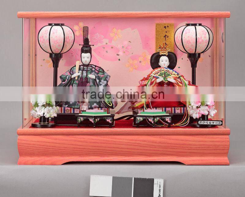 Unique mini doll Hina / Gogatsu Ningyo at reasonable prices , case available