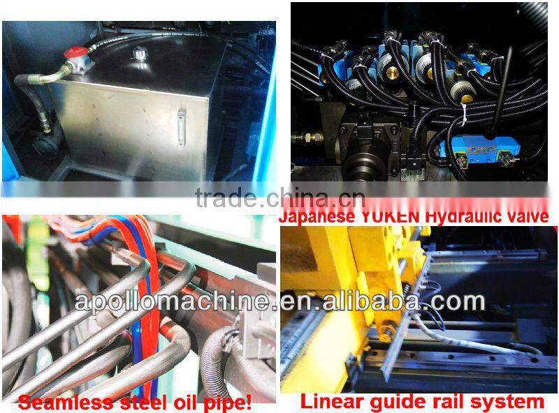 High speed HDPE bottles jerry cans blow molding machine