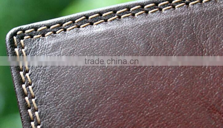 men's brown leather wallets high grade cowhide leather wallets for men