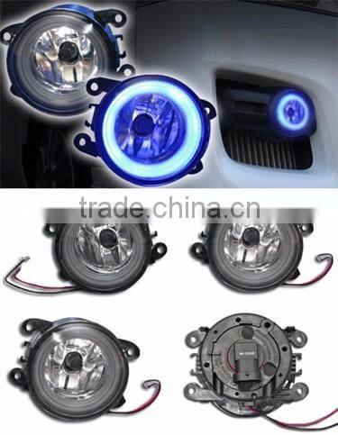 High quality Caravan Urvan NV350 E26 2015 2016 Blue fiber ring LED light fog lamp accessories