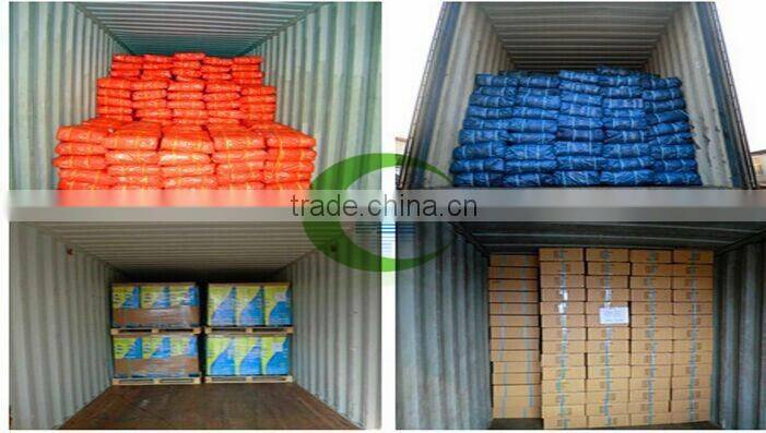 20' X 40' 6oz Heavy Duty Premium Silver Hay Tarp - 12 Mil Thickness