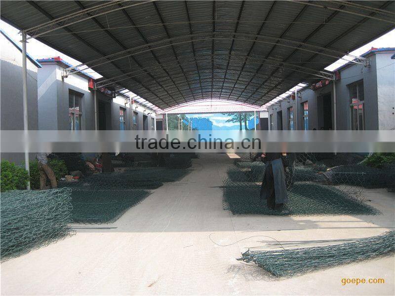 We professional offer hot dipped galvanized Gabion baskets with 2.7mm diameter