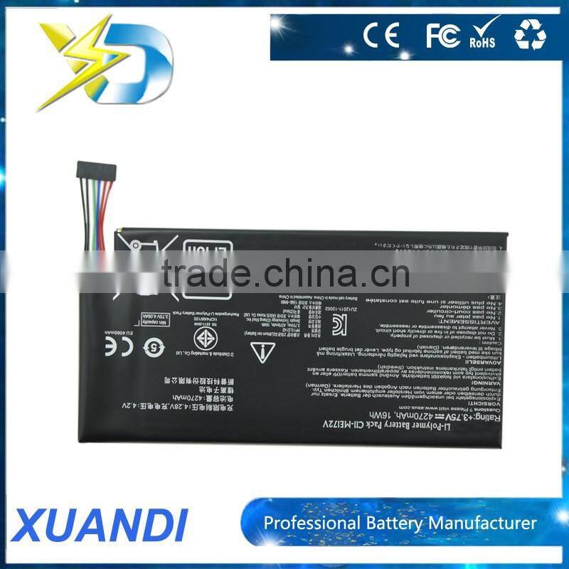 promotional OEM C11-ME172V tablet replacement battery for Asus Google Nexus 7
