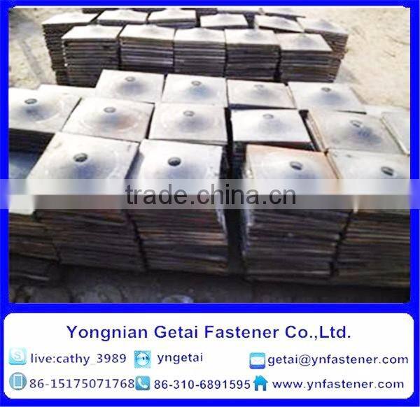 Mining plates/high quality mining domed plate washer /factory supply mining domed plate washer for rock bolts