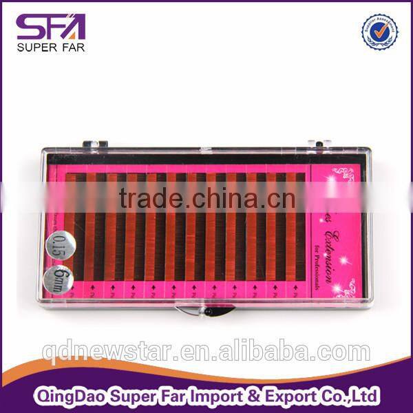 2015 hot sale best quality mink eyebrow extensions wholesale