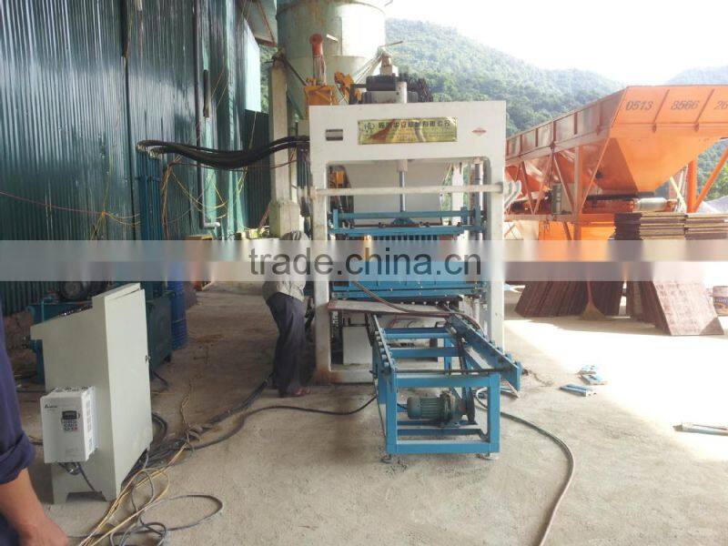 QT4-15 fully automatic concrete block making machine