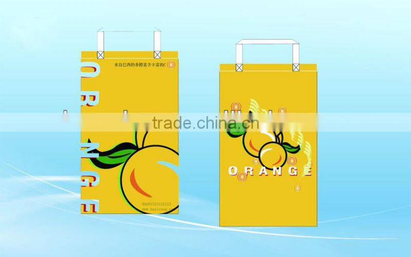 Food service paper shopping bag