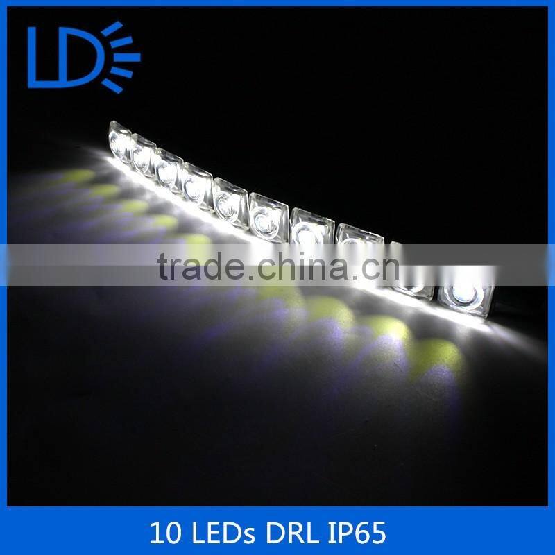 Universal Popular White Car Flexible LED COB Day Lights DC12V Automobiles COB DRL Fog Light