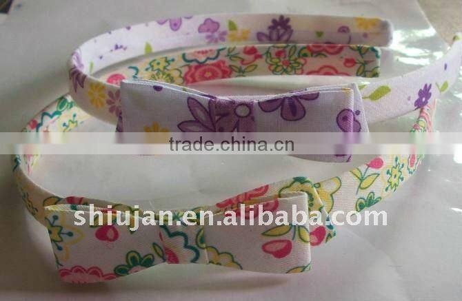Popular fabric flower Acetate Hair Barrette