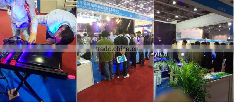 Automatic Bronzing Machine can connect the UV dryer