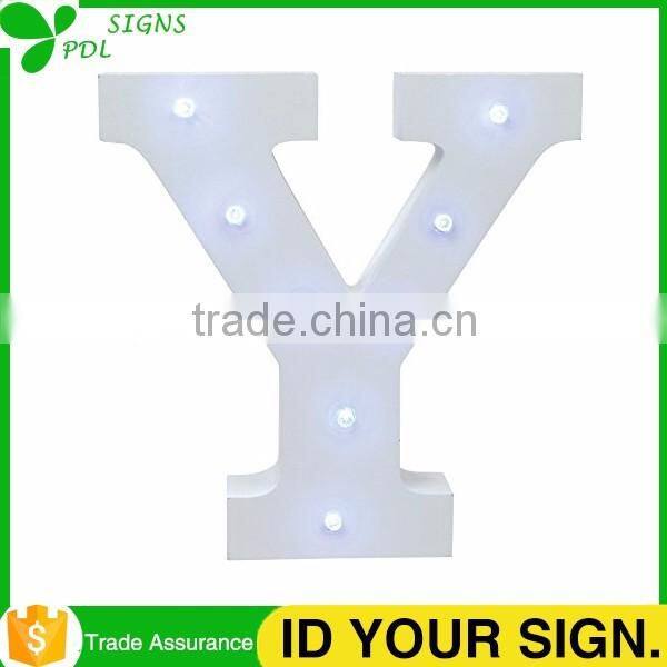 Led Lighting Marquee Sign Letter Wooden Alphabet Letters