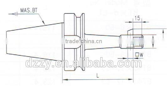 straight mounting square bite boring arbors