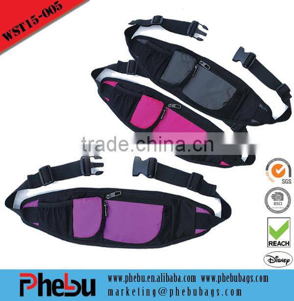 2016 Hot Selling LED Reflective Waist Bag(WST16-006)