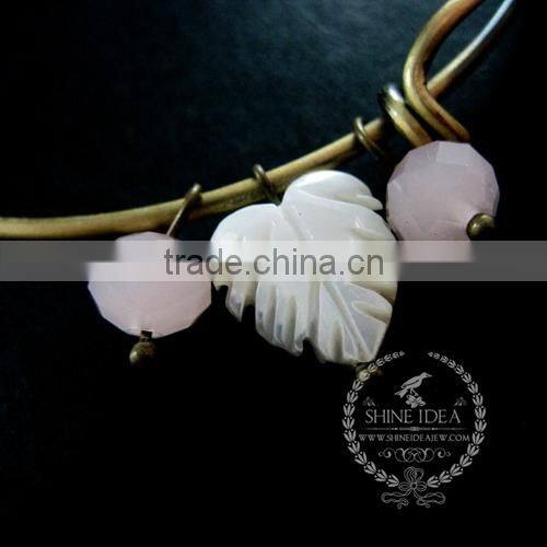 vintage bronze antiqued love engraved oval photo locket shell leaf heart wish charm fashion women wiring bangle bracelet 6450035