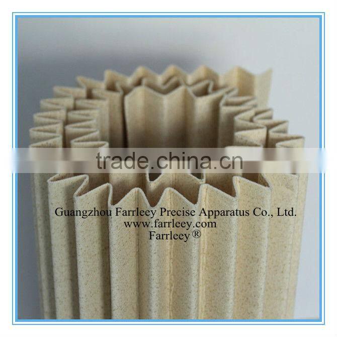 Filter media for paint booth