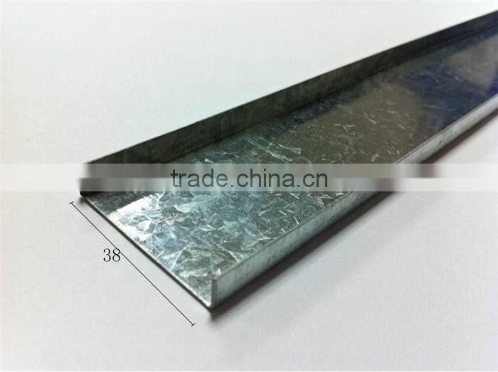 Nice price galvanized steel coil / Carrying channel 38*12/ Double furring channel 50*19 with high qulity