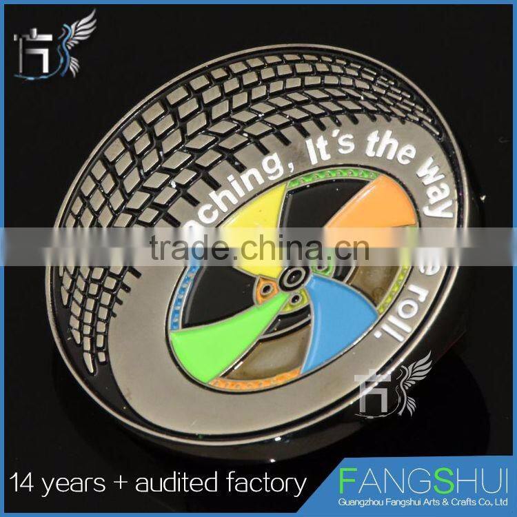 Customized gold plated tungsten trolley coin album china for sale
