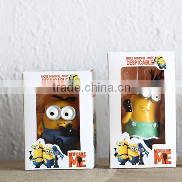 Factory custom minions polyresin figurine,custom design high quality polyresin figurine,OEM minions polyresin figurine for kids