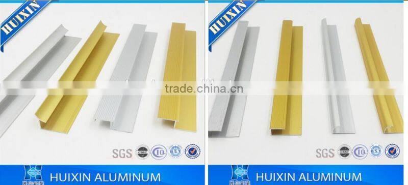 aluminum profile for ceramic tile trim corner edge