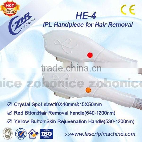 HE-2 15*50mm ipl handpiece / e-light IPL hair removal handle