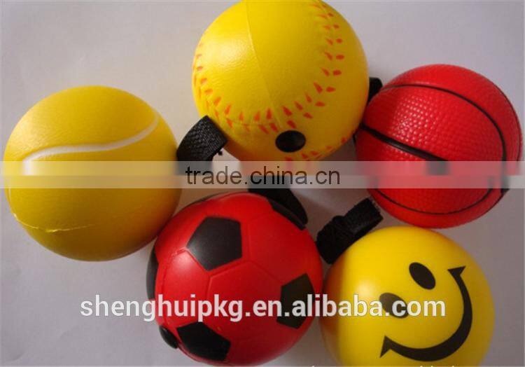 Best Selling PU Full Printing Ball/PU Foam Anti Stress Game Ball/Cheap Stress Ball