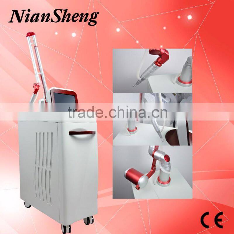 1064 nm / 532nm pigments tattoo removal varicose veins laser treatment q-switch nd yag laser