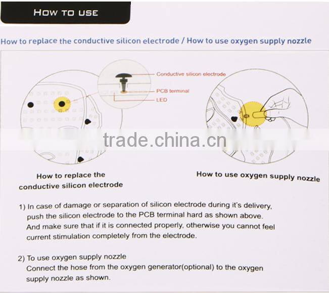 2015 hot sale face mask beauty Pigment Removal LED mask for salon use