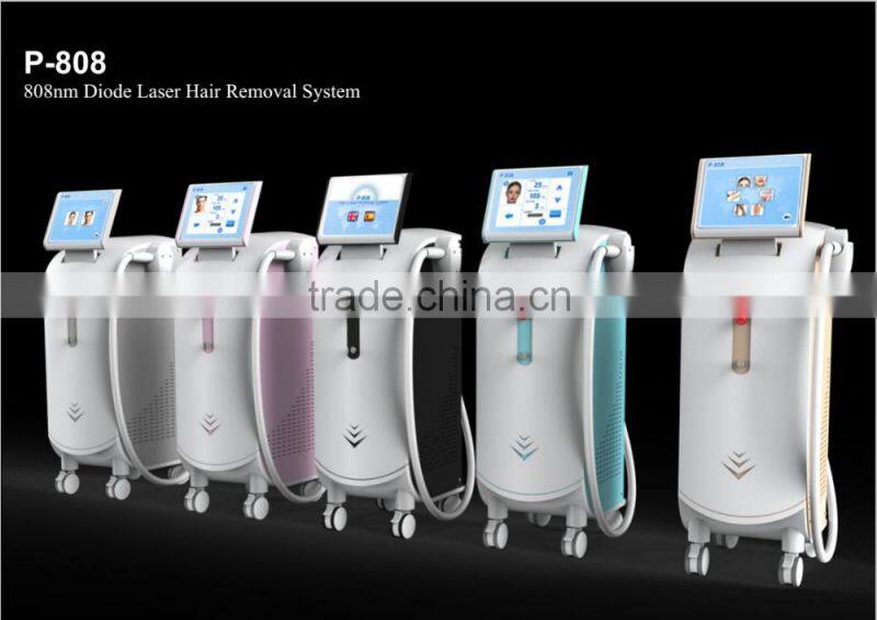 2016 Newest 808nm combination diode laser hair removal machine