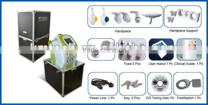 Professional elight ipl brown hair removal machine with CE/ISO