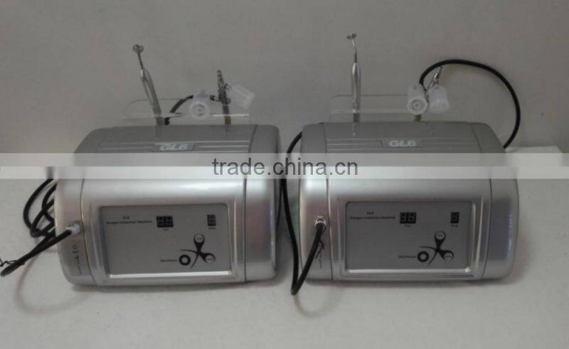 skin rejuvenation facial Oxygen sprayer and jet peel beauty salon equipment