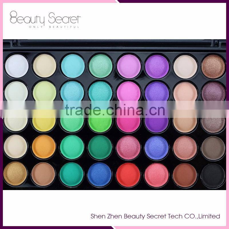 cosmetics naked eye shadow palette 40 colors OEM accept
