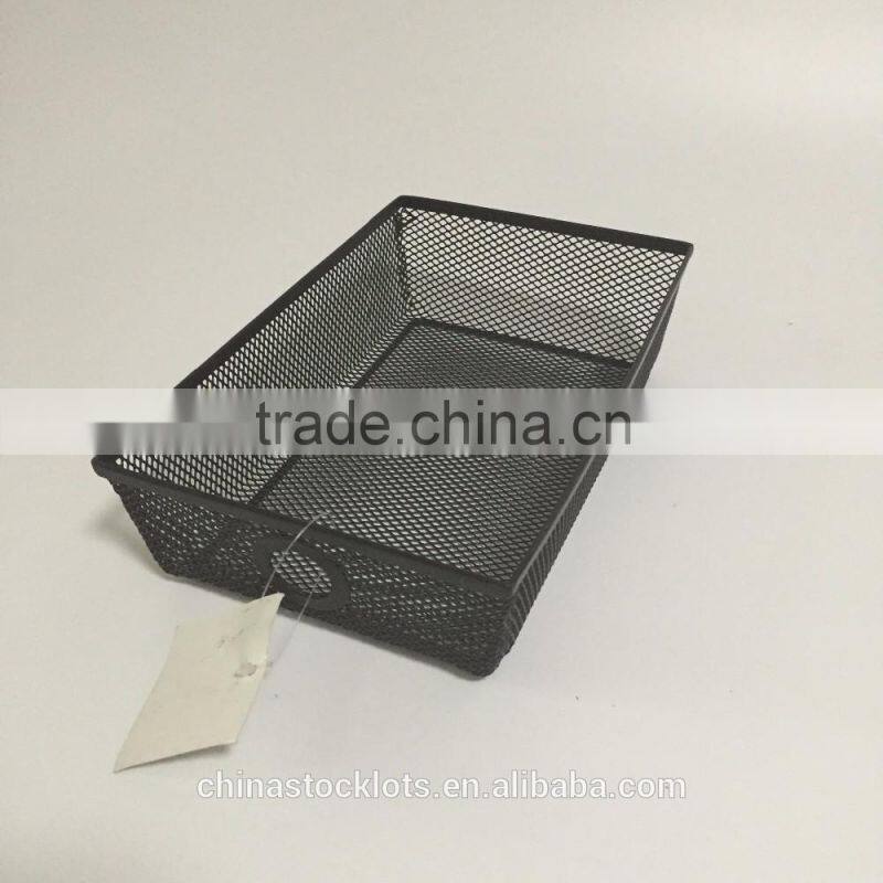 2016 factory best selling promotional gifts office and school desk organizer metal mesh file holder