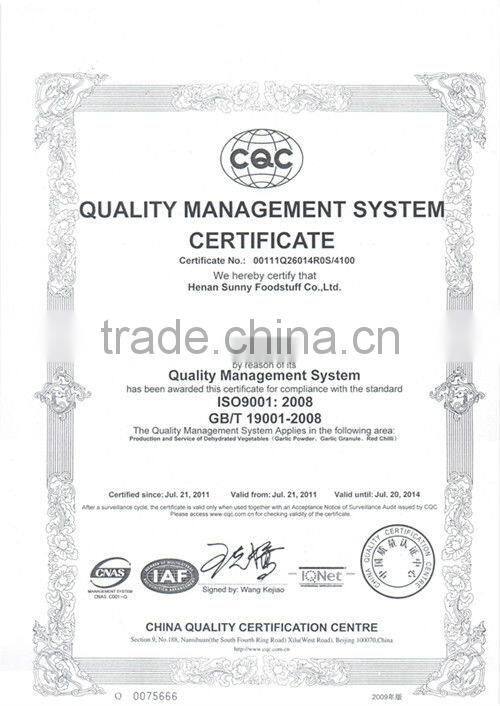 100% pure 12% max moisture dehydrated dried chilli flakes