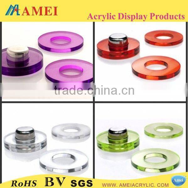 Different Style acrylic coasters with inserts