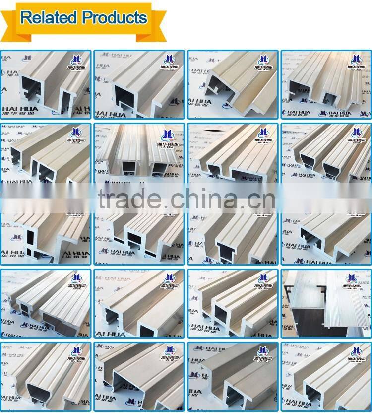 Corrosion resistant alloy aluminum extruded profiles 6063 t5