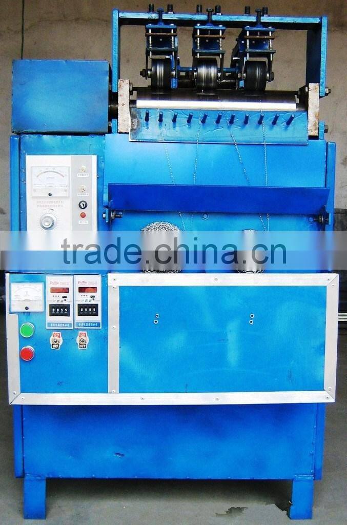 Stainless Steel Pot Scourer Machine /Cleaning Ball Making Machine