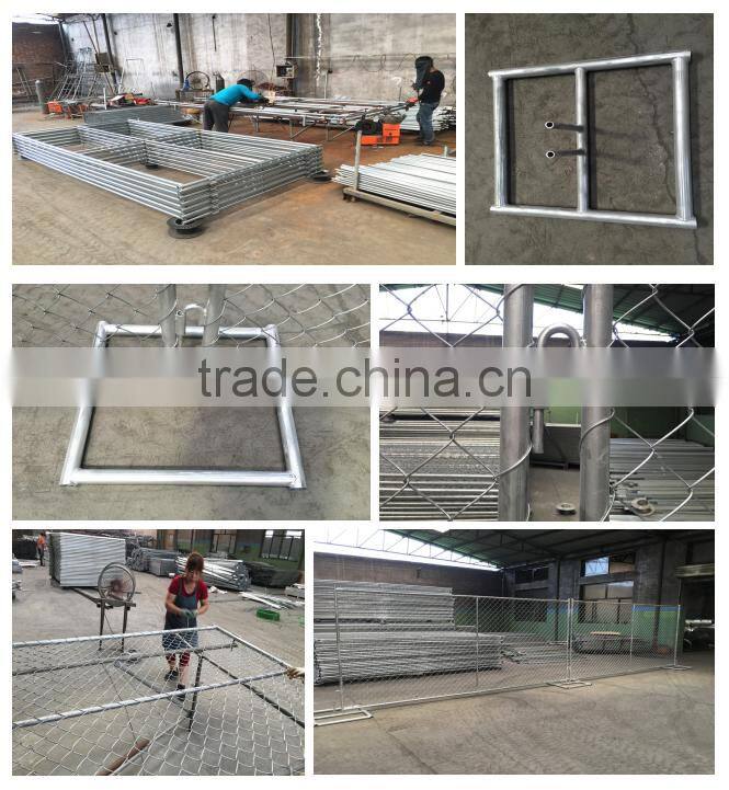 Temporary fence post base Plastic/ Reusable No Galvanized Canada temporary fencing,high standard