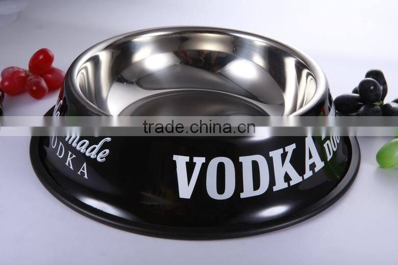 Best selling nontoxic stainless steel insulated food bowl for pets