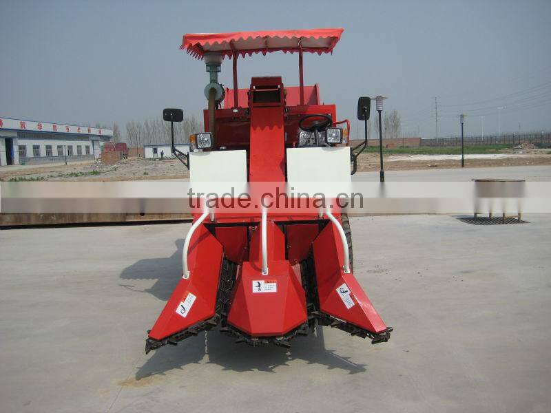 patented self-propelled maize mini combine harvester