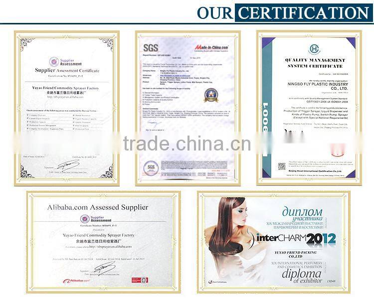 plastic pp cap Friend packing FS-09F5 plastic flip cap for shampoo bottle